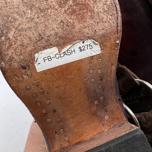 Freebird by Steven Clash Leather Ankle Boot Size 6 - Picture 11 of 13